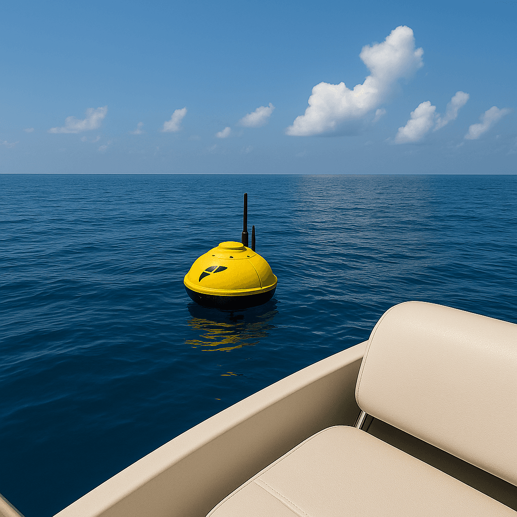 Underwater scanner in action